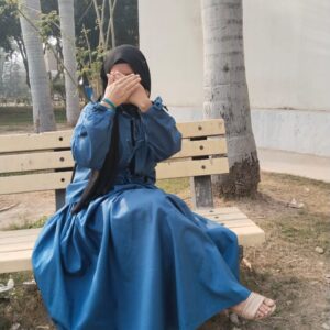 teal serenity – qarandi skirt & jacket set